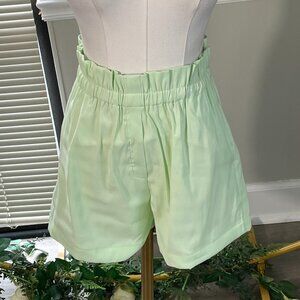(NWT) Eiko Ai | Muon High-Waist Shorts - Mint
